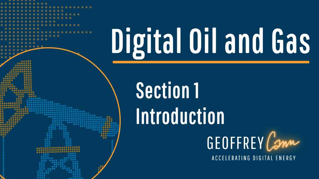 Digital Oil and Gas on-line course